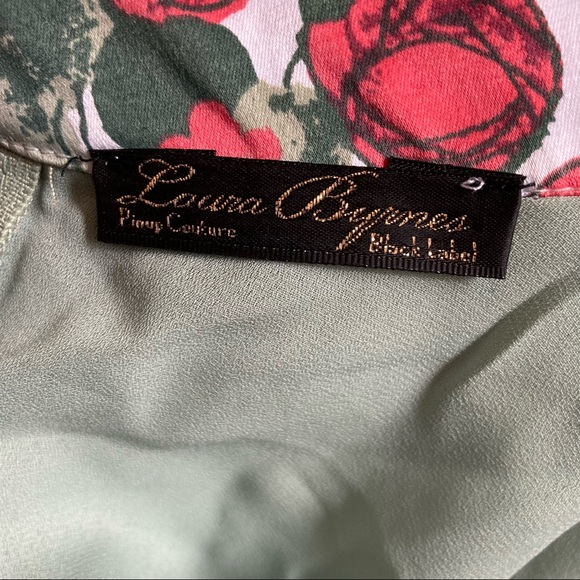 Women's NWOT Floral Wiggle Pinup Couture Laura Byrnes Dress Size 2X - Picture 8 of 16